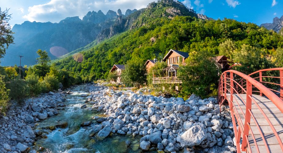 Theth omgeving Theth omgeving